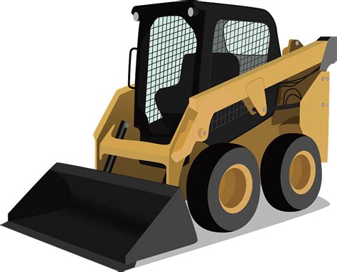 free cat trac skid steer loader png clipart|skid steer clip art free.